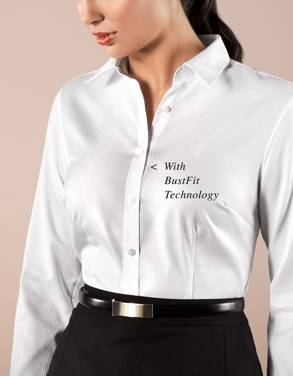 Womens White Shirts | Short Sleeve Shirts for Business Attire