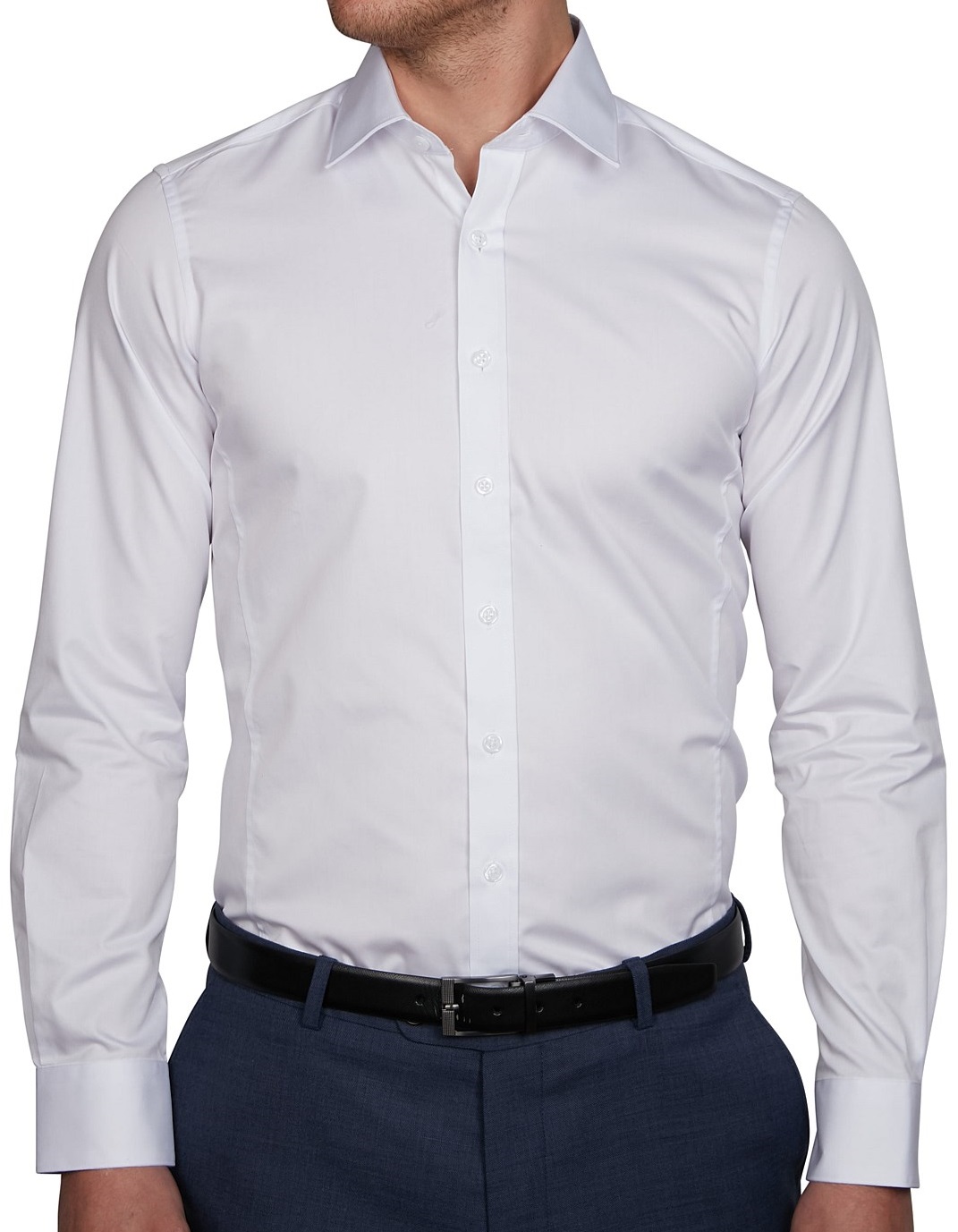 Geoffrey Beene Shirts Body Fit Non Iron White Shirt Buy Online