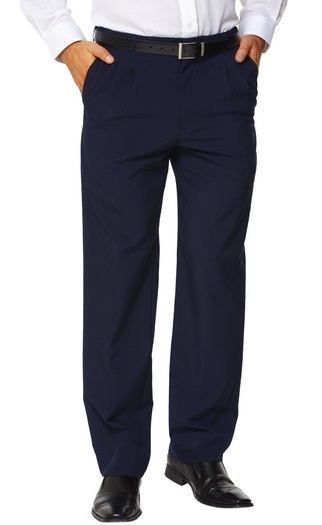 Bracks Zulu Double Pleat Classic Fit Washable Business Trouser